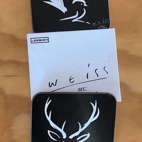 6 Weiss Wildlife Coasters from New Zealand - Picture 3 of 4